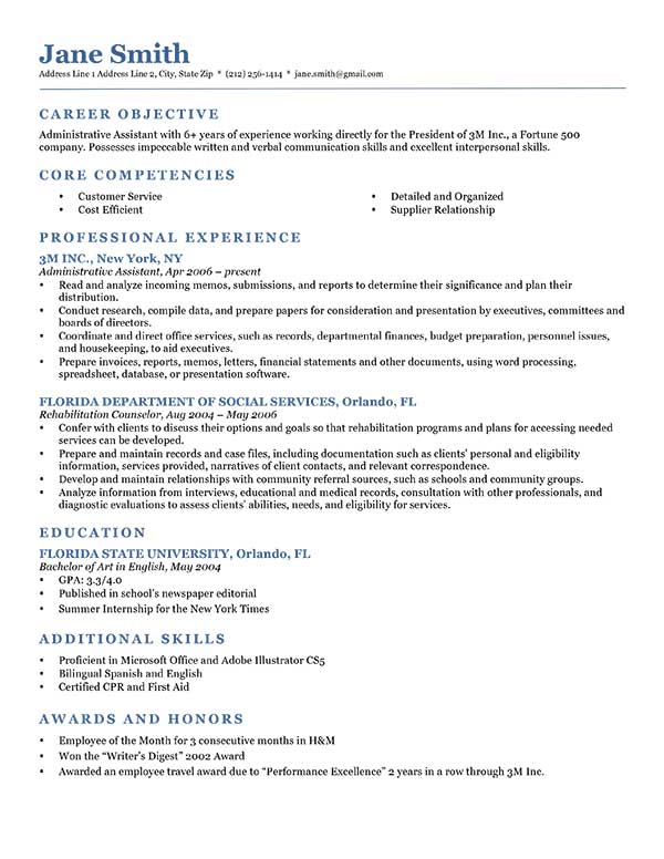 resume