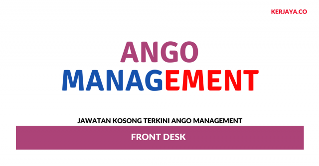 Ango Management ~ Front Desk