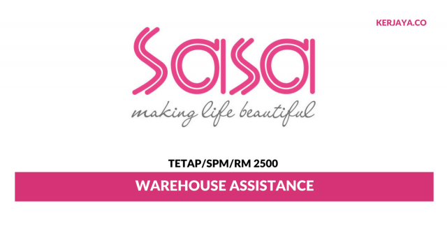 Hong Kong Sa Sa ~ Warehouse Assistance