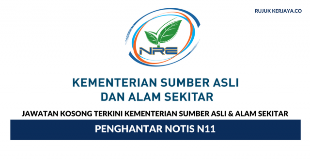 Permohonan Jawatan Kosong Kementerian Sumber Asli & Alam Sekitar di Buka