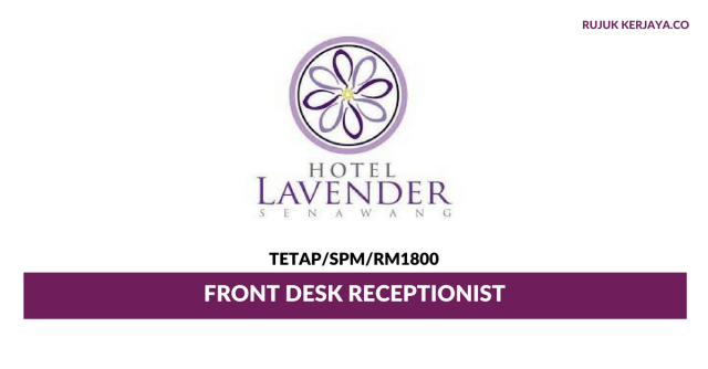 Lavender Inn & Resort Management ~ Front Desk Receptionist