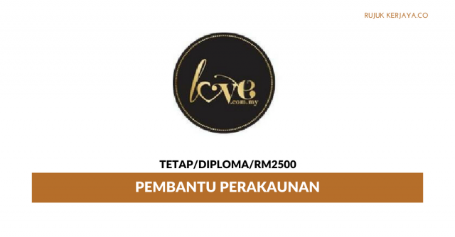 Pembantu Perakaunan Love Florist ~ Gaji RM2500