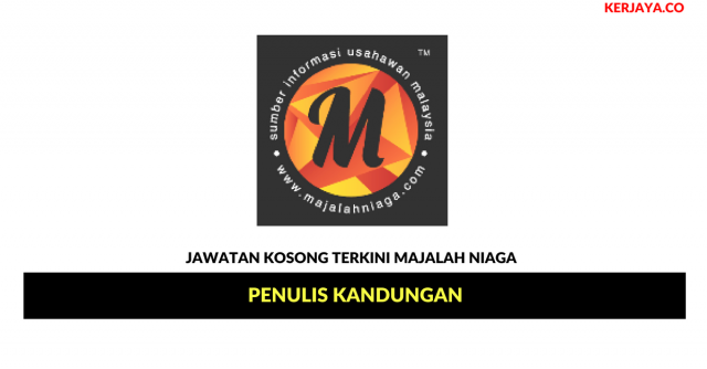 Majalah Niaga ~ Penulis Kandungan
