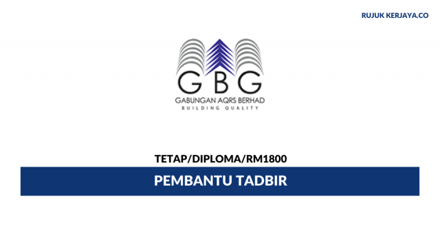 Pembantu Tadbir Gabungan Strategik ~ Gaji RM1800