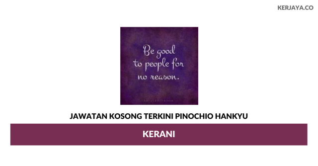 Pinochio Hankyu ~ Kerani