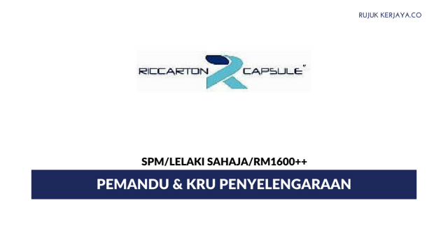 Pemandu & Kru Penyelengaraan Prestasi Import ~ Gaji RM1600/Lelaki Sahaja