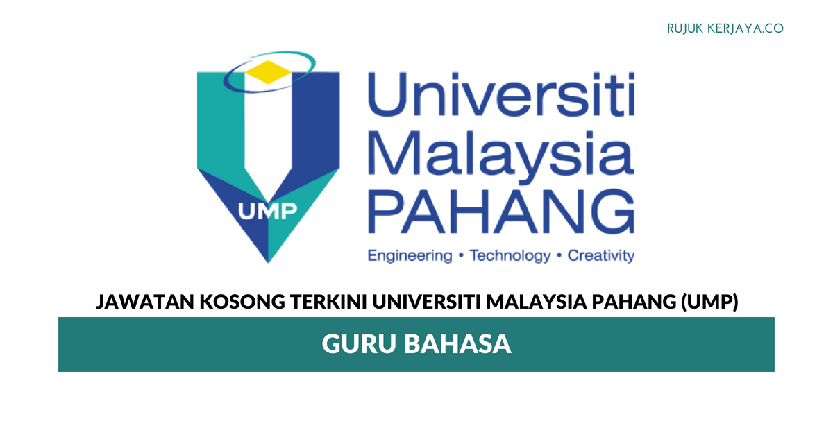 Universiti Malaysia Pahang (UMP) ~ Guru Bahasa