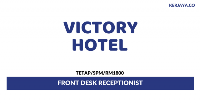 Victory Group Of Hotels ~ Front Desk Receptionist