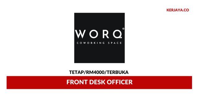 WORQ Coworking Space ~ Front Desk Officer