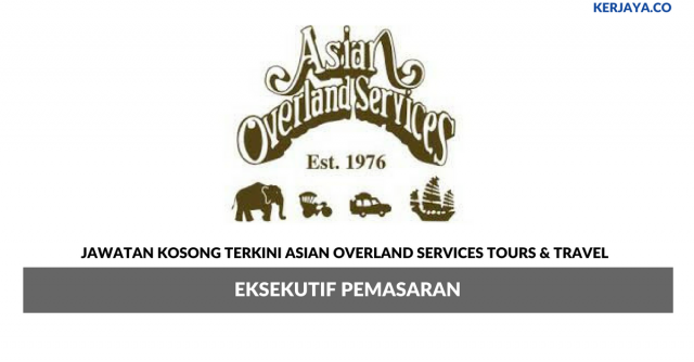 Asian Overland Services Tours & Travel ~ Eksekutif Pemasaran