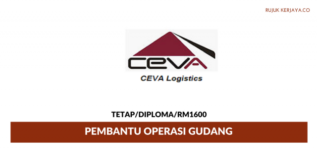CEVA Logistics ~ Pembantu Operasi Gudang