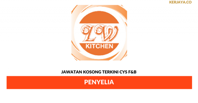 CYS F&B ~ Penyelia