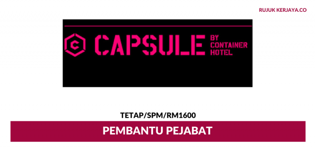 Capsule By Container Hotel ~ Pembantu Pejabat