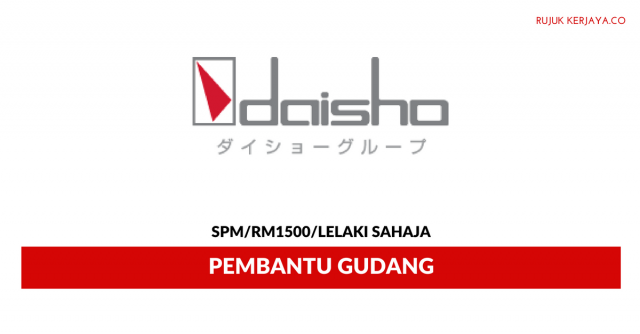 Daisho Food ~ Pembantu Gudang