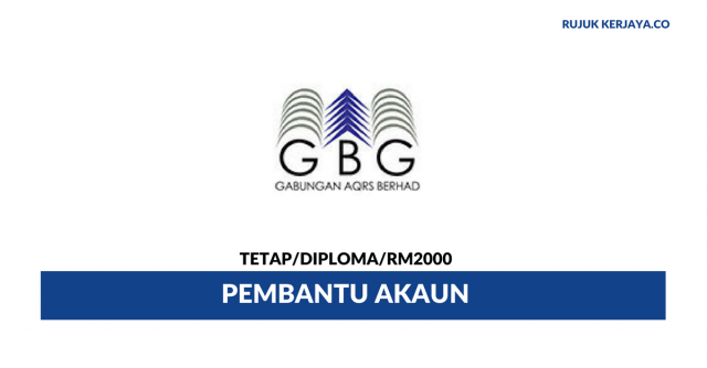 Pembantu Akaun Gabungan Strategik ~ Gaji RM2000