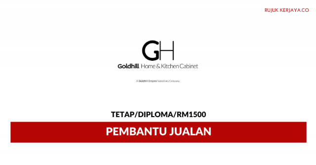 Goldhill Home & Kitchen Cabinet ~ Pembantu Jualan
