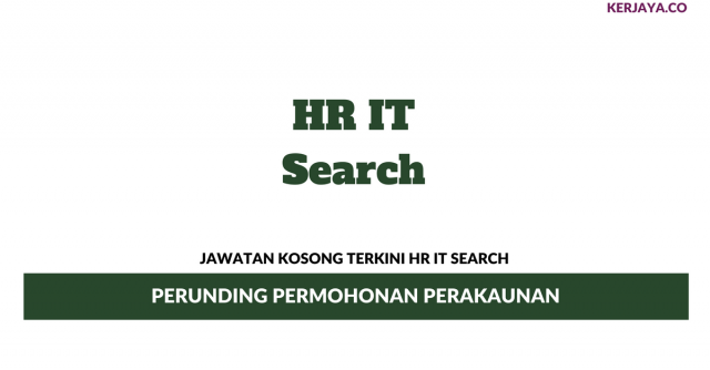 HR IT Search ~ Perunding Permohonan Perakaunan