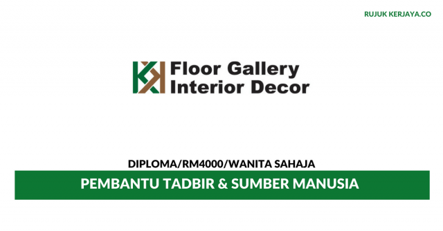KK Floorcovering ~ Pembantu Tadbir