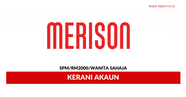 Kerani Akaun Merison Marketing
