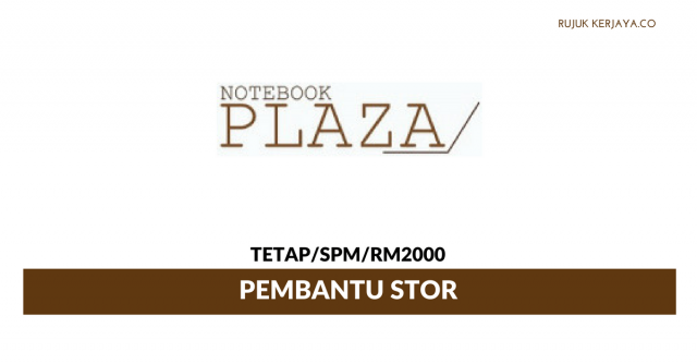 Notebook Plaza ~ Pembantu Stor