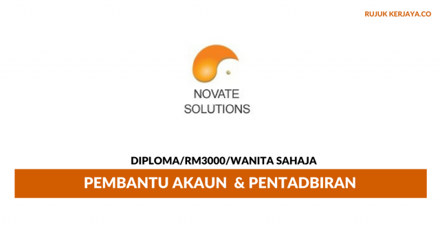 Novate Solutions ~ Pembantu Akaun & Pentadbiran