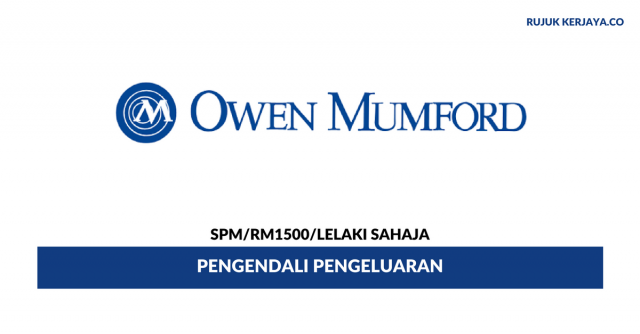Owen Mumford ~ Pengendali Pengeluaran