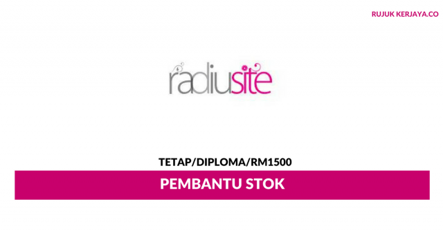 Radiusite ~ Pembantu Stok