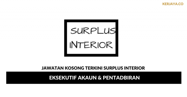 Surplus Interior ~ Eksekutif Akaun & Pentadbiran