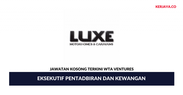 Wta Ventures ~ Eksekutif Pentadbiran Dan Kewangan