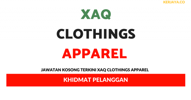 XaQ Clothings Apparel ~ Khidmat Pelanggan