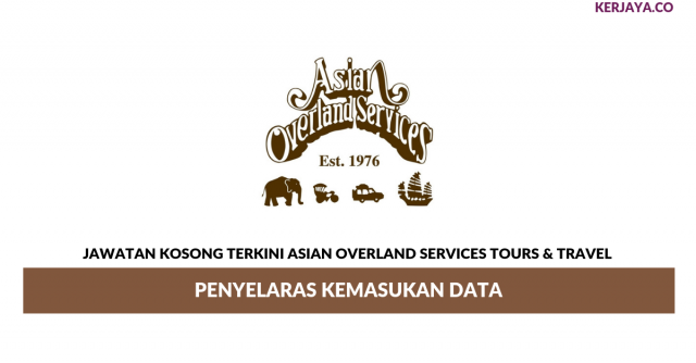 Asian Overland Services Tours & Travel ~ Penyelaras Kemasukan Data