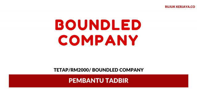 Boundled Company ~ Pembantu Tadbir