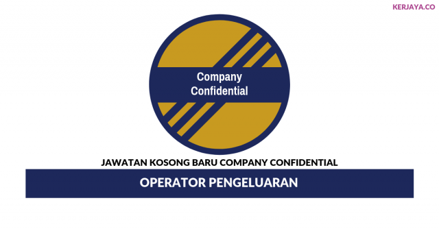 Company Confidential ~ Operator Pengeluaran