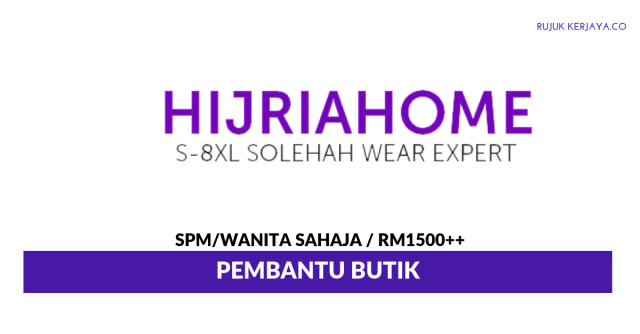 Hijriahome ~ Pembantu Butik
