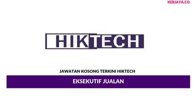Hiktech ~ Eksekutif Jualan