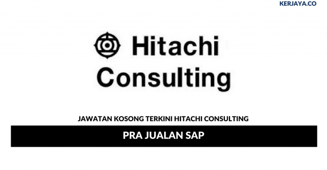 Hitachi Consulting ~ Pra jualan SAP