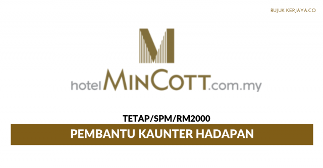 Hotel Grand Mincott ~ Pembantu Kaunter Hadapan