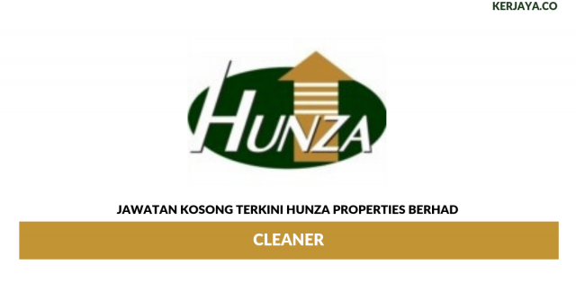 Hunza Properties Corporate Services ~ Cleaner