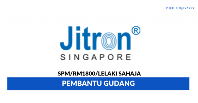 Jitron Healthcare ~ Pembantu Gudang