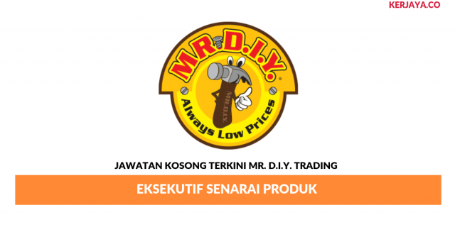 Mr. D.I.Y. Trading ~ Eksekutif Senarai Produk
