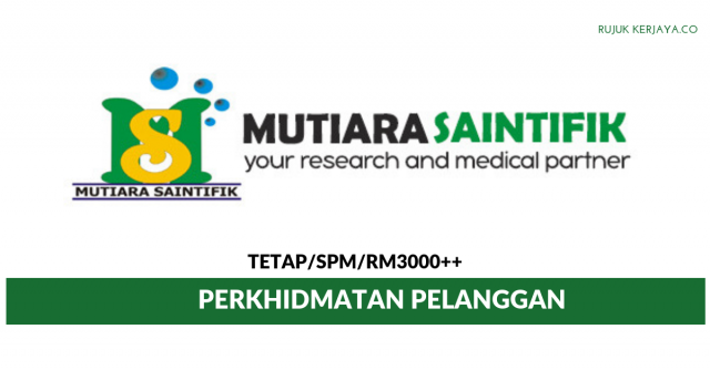 Mutiara Saintifik ~ Perkhidmatan Pelanggan