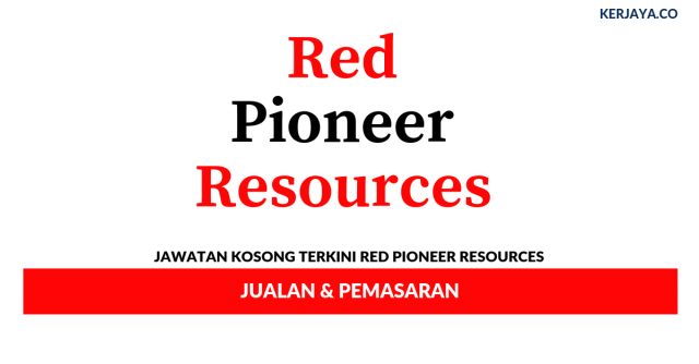 Red Pioneer Resources ~ Jualan & Pemasaran
