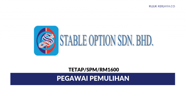 Stable Option ~ Pegawai Pemulihan
