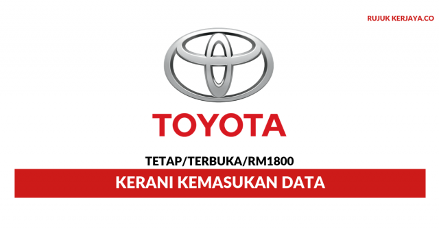 Toyota ~Kerani Kemasukan Data
