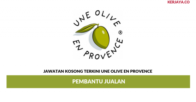 Une Olive En Provence ~ Pembantu Jualan