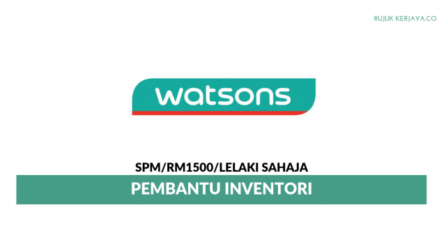 Watson’s Personal Care Stores ~ Pembantu Inventori
