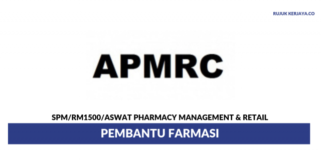 Aswat Pharmacy Management & Retail ~ Pembantu Farmasi
