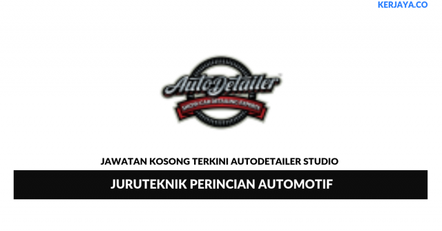 AutoDetailer Studio ~ Juruteknik Perincian Automotif