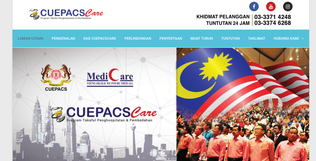 Cara Mendaftar Medical Cards CUEPACSCARE Khas Untuk Penjawat Awam