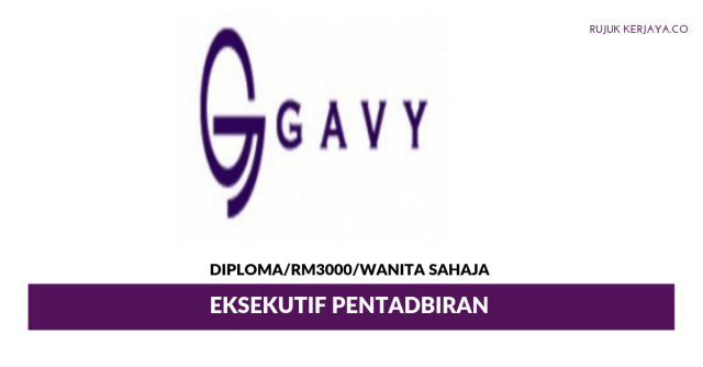 Gavy Marketing ~ Eksekutif Pentadbiran